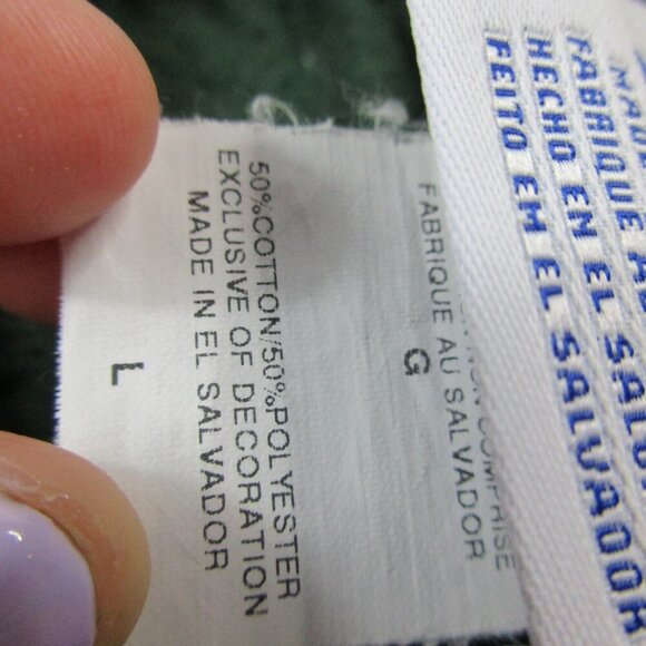 Champion Eco Authentic Jogger Pants Youth Large Green Tapered Leg Elastic Waist - Picture 4 of 8